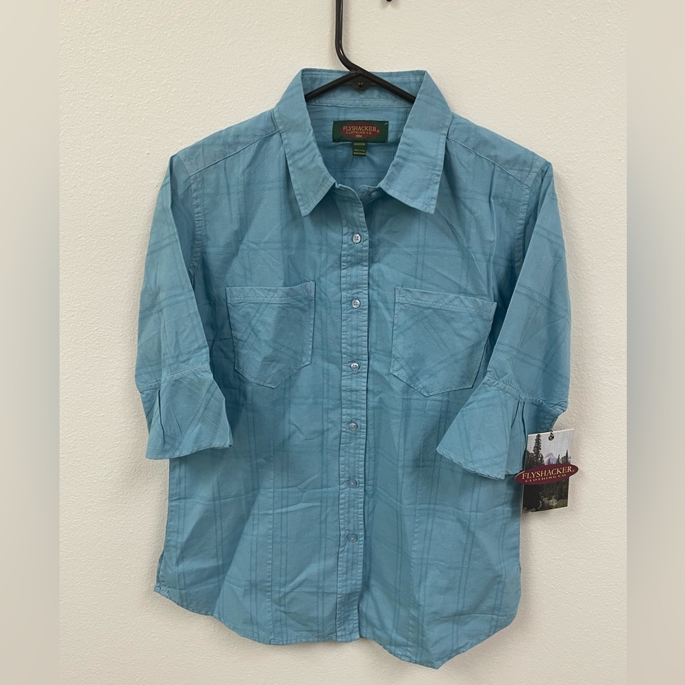 Flyshacker shirt/blouse.  Women’s medium.  New with tags.